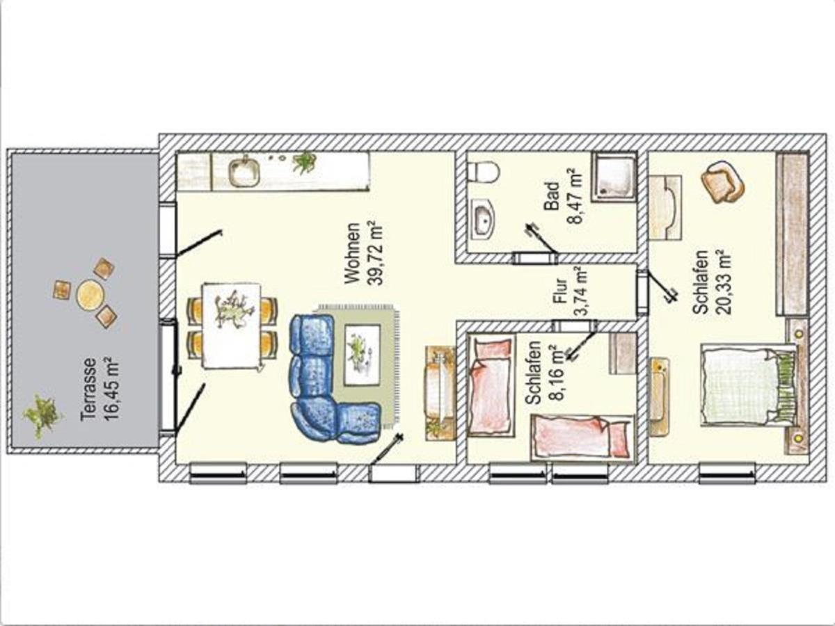 Bellevue-App-11 Appartement Heringsdorf  Buitenkant foto